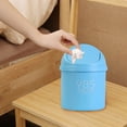 thumbnail image 5 of TIELUTT 1PC Desktops Covered Kitchen Living Room Can Flip Sundries to Store Mini Can Liners Paper Bags Recycling Tall Kitchen Bags Unscented Bags Contractor Bags Tall Kitchen, 5 of 5