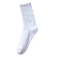 thumbnail image 1 of XIAQUJ Womens Socks Solid Color Socks Colorful Lightweight Cotton Pile Socks Socks Socks WH1 One Size, 1 of 3