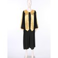 thumbnail image 3 of RUNQHUI Unisex Adult Choir Robe for Church Baptism V-neck Long Sleeve Christian Priest Robe Graduation Gown Costumes Black S, 3 of 7
