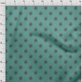 thumbnail image 3 of oneOone Polyester Lycra Fabric Floral Block Printed Fabric 1 Yard 56 Inch Wide, 3 of 4