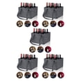 thumbnail image 3 of Transemion Cloth Universal Wine Bottle Bag Standard Size And Non-shedding For Champaign Lovers Fits Most Wine Grey 2 Slots 5Set, 3 of 6