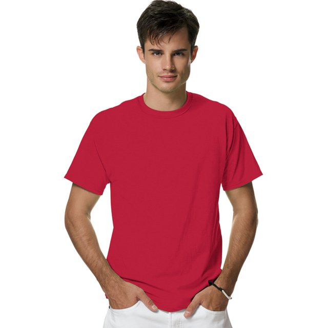 Hanes T-Shirt de Performance Unisexe Adulte X-Temp, S, Rouge Profond