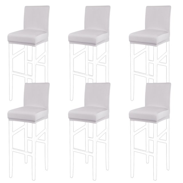 Housse Extensible pour Tabouret de Bar pour Housses de Chaise Latérale Hauteur Bar