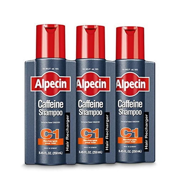 Alpecin c1 caffeine Shampoo, 845 fl oz (Lot de 3)