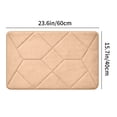 thumbnail image 3 of Boovnll Bathroom Water Absorbing Door Mat Convenient Machine Wash Lightweight Fabric Quick Water Absorption Non Slip Floor Mat, 3 of 6