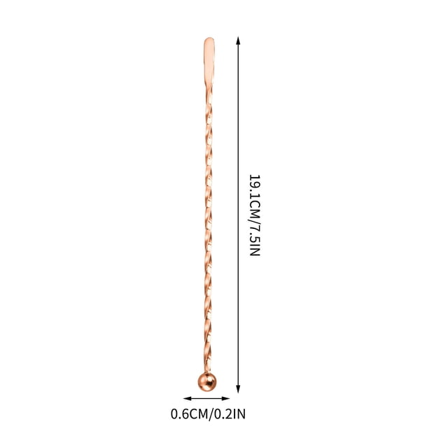 Stainless Steel Dishwasher,Stainless Steel Stirring Rod for Cocktail Mixing, Bar Tool for Blending Drinks