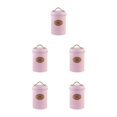 thumbnail image 2 of Wweixi Transparent Tea Jars For Storing And Displaying Favorite Tea Leaves Food Grade Metal Kitchen Storage Jars Jars Kitchen Pink tea 5Set, 2 of 6