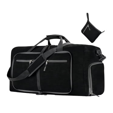 TopLLC Travel Duffel Bag, Large Capacity Weekender Bags with Shoes Compartment and Multiple Pockets, Multifunction Sport Gym Bag Personal Item Bag Foldable Carry on Luggage Overnight Bag for Women Men