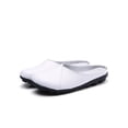 thumbnail image 4 of MAWCLOS Women Flats Comfort Clogs Slip On Lightweight Mules Closed Toe Driving Slides White 9.5, 4 of 4