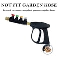 thumbnail image 4 of Window Pressure Washer Gun, Handheld Power Washer Gun with 4-Color Nozzles, M22 15mm Fitting, 4 of 7