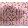 thumbnail image 4 of oneOone Viscose Chiffon Fabric Stripe & Swirl Ikat Print Sewing Fabric BTY 42 Inch Wide, 4 of 4