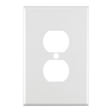 axGear Plaque Murale Décoratrice de Réceptacle Recto Verso à Gang Simple