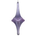 thumbnail image 1 of Vickerman MT194186D 12 in. Lavender Candy Glitter Drop Ornament, 1 of 2
