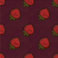 thumbnail image 1 of Ahgly Company Tapis d'Intérieur Lavable en Machine Carré Rouge Safran, 6 Pieds Carré, 1 of 7