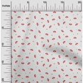 thumbnail image 1 of oneOone Cotton Flex Fabric Dot & Chinese Hand Fan Fashion Decor Fabric Printed BTY 40 Inch Wide, 1 of 4