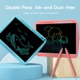 thumbnail image 2 of Graflsoa 15" Rechargeable Kids LCD Writing Tablet With Dual Stylus USB Charging Blue, 2 of 7