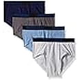 thumbnail image 2 of Fruit of the Loom Men's 4pk Breathable Cotton Micro-mesh Briefs, Assorted, Large, 2 of 3