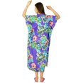 thumbnail image 3 of Bimba Robe Caftan d'Allaitement Robe de Nuit de Maternité/ Robe d'Accouchement à l'Hôpital - Boutons avant, 3 of 7