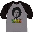 thumbnail image 1 of Bob Marley - Bob Wailers Raglan, 1 of 1