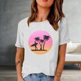 thumbnail image 4 of Birdeem Fashion Woman Print Round-Neck Short Sleeve T-Shirt Printing Loose Blouse Tops, 4 of 4