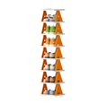 thumbnail image 2 of Birdeem Multi-Layer Letter Shoe Rack, Small Shoe Cabinet for Household Doorstep Balcony, and Economical Folding Shoe Rack for Student Dormitories, 2 of 5