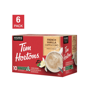 Tim Hortons French Vanilla Cappuccino K-Cup Pods, 60-count