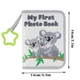 thumbnail image 3 of Baby Album Present Baby Cloth Photo Book Baby Growth Record Album Photo Album Soft Cloth Photo Album First Year Memory Photo Album Toddler Child Hold Photo, 3 of 4