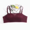 thumbnail image 1 of Daisyyozoid Wholesale Womens Sports Bra Style Slip Invisible Off Shoulder Lace Strapless Underwear Mesh Detachable Shoulder Straps, 1 of 3