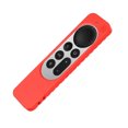 thumbnail image 1 of serony Étui de Télécommande en Silicone Antichoc Compatible pour 2021 Apple TV Accessoires de Télécommande 4K Étui de Protection à Rayures Antidérapant Rouge, 1 of 9