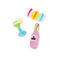 thumbnail image 4 of One Paw, Girls Night Set Dog Plush Toy,3 Toys, Push, 4 of 6