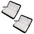 thumbnail image 3 of Weiweiguan 2Pcs CD Cases Car CD Bags Fashion DVD Wallets Portable DVD Organizer Boxes, 3 of 6