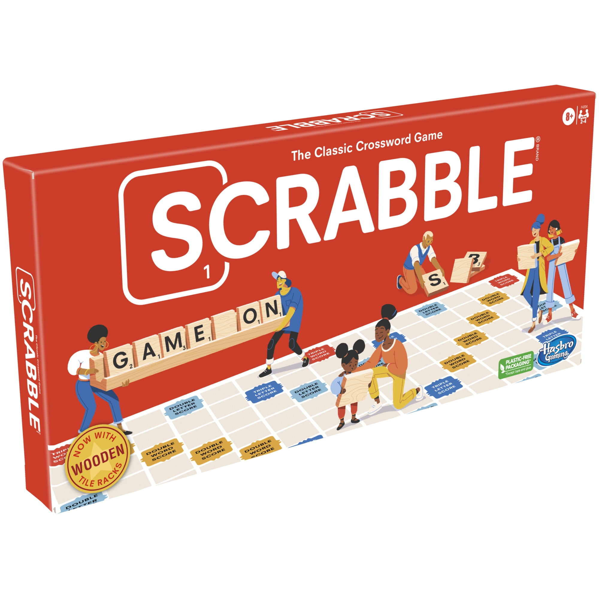 Hasbro Scrabble Board Game, The Classic Crossword Game (English)