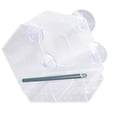 thumbnail image 1 of Window Bird House, Acrylic Rain Proof Round Corner Sturdy Clear Bird House Feeder Hollow Design With 4 Suction Cups For Kitchen, 1 of 8