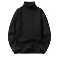 thumbnail image 1 of Men's Solid Knit Turtleneck, 1 of 7
