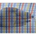 thumbnail image 3 of oneOone Viscose Chiffon Fabric Madras Check Print Sewing Fabric BTY 42 Inch Wide, 3 of 3