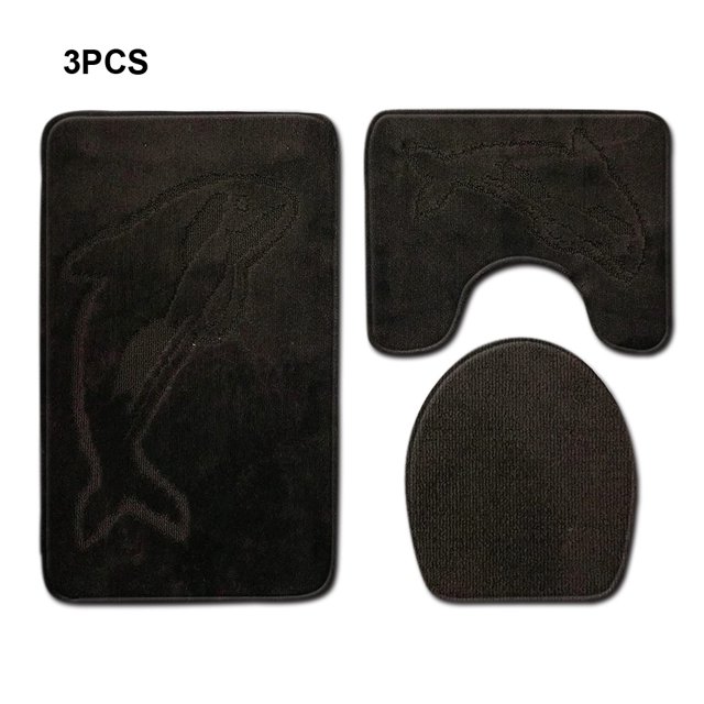 VONKY 3pcs/set Absorbent And Eco-friendly Bath Mat For Greener Bathroom Easy PJ210831-A004 5Set