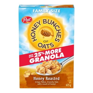 Post Honey Bunches Céréales grillées au miel, taille familiale