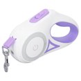 thumbnail image 1 of Retractable Dog Leash, Bright LED Light One Handed Brake Pause Lock  Big Duty Pet Leash Door Stair Gates Gates Gate Extensions, 1 of 8