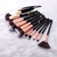 thumbnail image 4 of FLD 5/15Pcs Makeup Brushes Tool Set Cosmetic Powder Eye Shadow Foundation Blush Blending Beauty Make Up Brush, 4 of 35