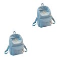 thumbnail image 3 of Maytalsory Spacious Backpack For School And Travel Durable And Fashionable Sturdy light blue 2Set, 3 of 6