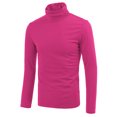 thumbnail image 2 of INSPIRE CHIC Men's Pullover Turtle Neck Long Sleeves Stretchy Slim Fit Tops, 2 of 7