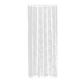 thumbnail image 1 of White Lace Floral Net Curtains Elegant Drape Panels Window Screen Drapery Voile 150cmx100cm, 1 of 9