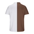 thumbnail image 4 of Styesk T-Shirts pour Hommes Pull à Boutons Manches Courtes Col Rabattu Chemise Haut Blouse, 4 of 4