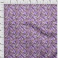 thumbnail image 4 of oneOone Silk Tabby Mauve Fabric Tropical Leaf Sewing Craft Projects Fabric Prints By Yard 42 Inch Wide, 4 of 5