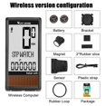 thumbnail image 3 of Bangcool Cycle Speedometer Wireless Bike Computer Speedometer Waterproof Bike Odometer, 3 of 10