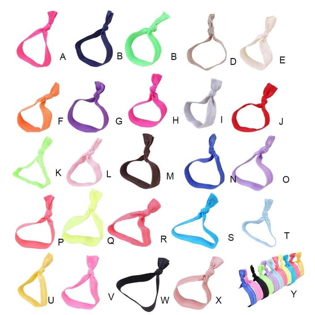 Hair Ring Seamless High Elasticity Knotted Adjustable Ponytail Holder Colorful Hairs Rope Scrunchies Accessories Multi Color Flesh pink