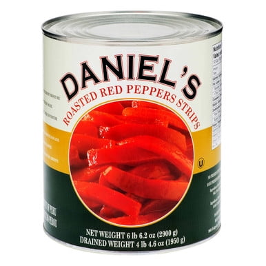 Daniel’s Roasted Red Pepper Strips 2.84L