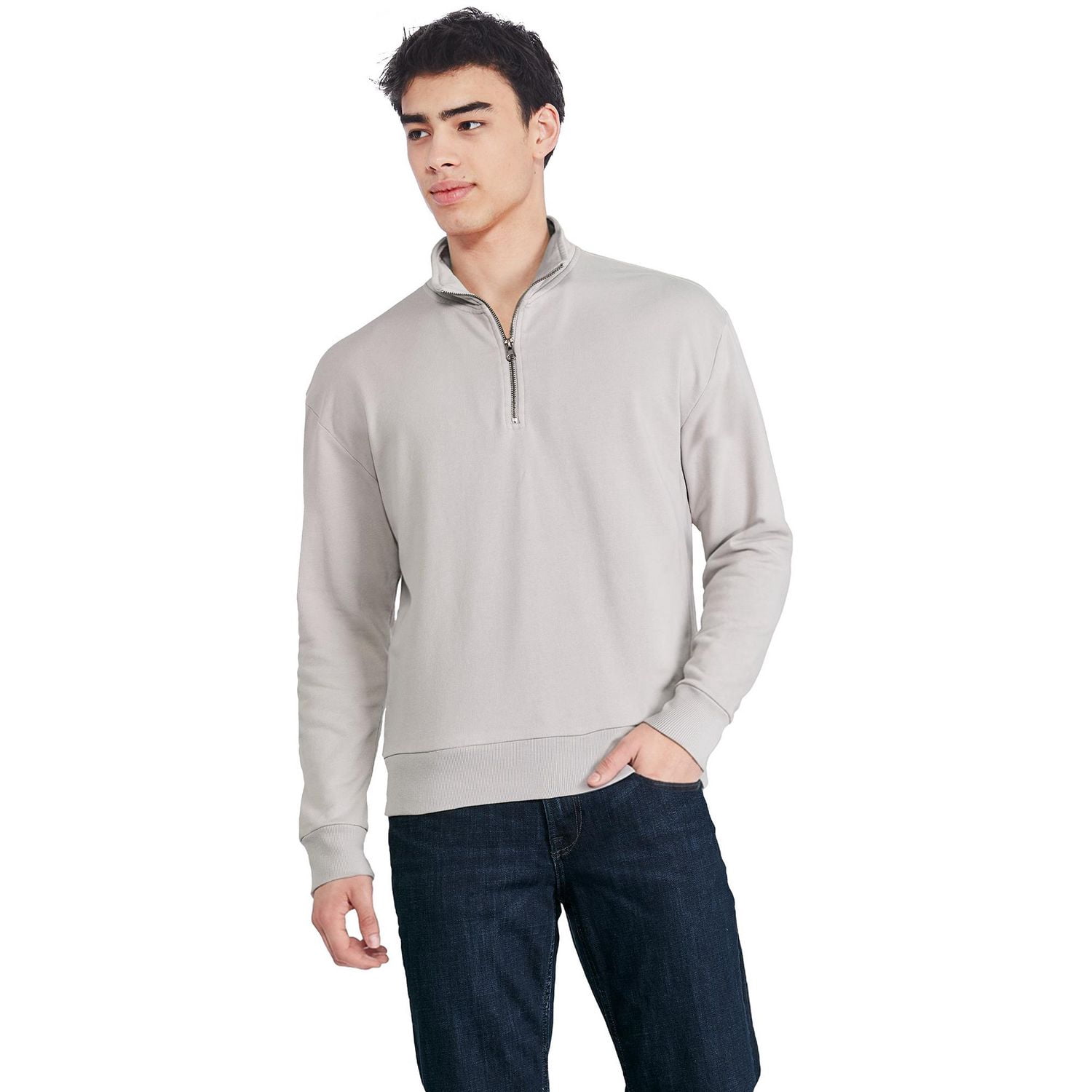 George Men's Quarter Zip Sweatshirt