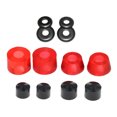 thumbnail image 2 of PU Shock Skateboard Bushing Replacement Washers Wear Resistant Nuts Truck Longboard Skateboard Accessory - Light Red, 2 of 10