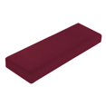 thumbnail image 1 of Abbracc Housse de Siège de Banc Douce Rectangulaire pour Salon Rouge, 1 of 9